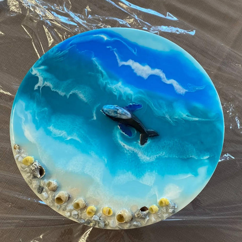 Мастер-класс «Картина (панно) из эпоксидной смолы» индивидуально для двоих
