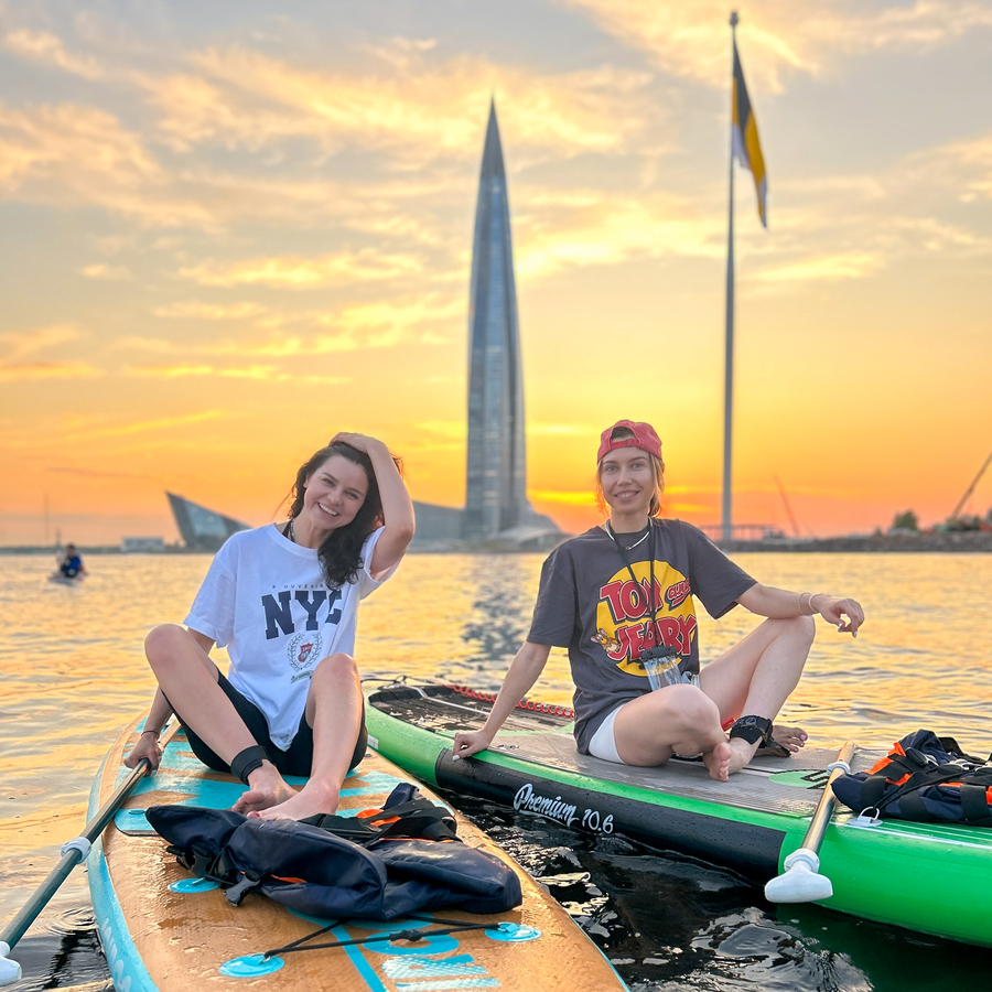 Прогулка на Sup Финский залив для компании
