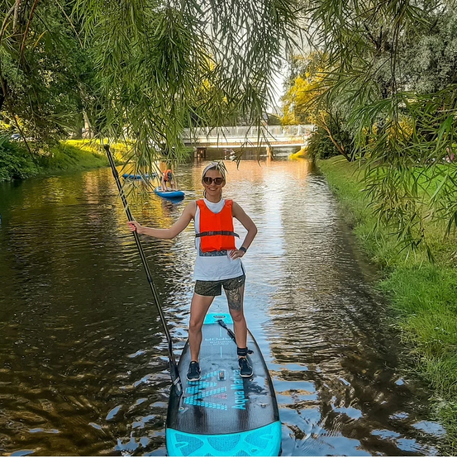 Прогулка на SUP по парковым островам Петербурга