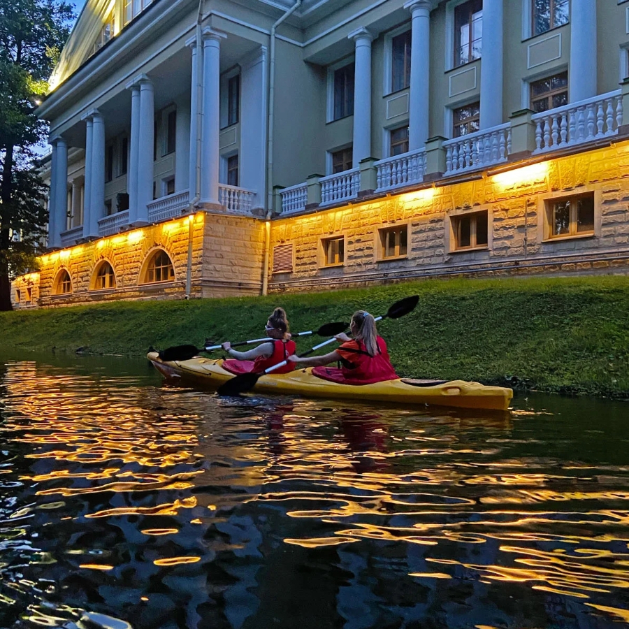 На каяках по островам Петербурга