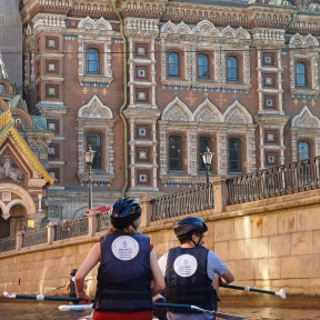 Прогулка на Sup у Спаса на Крови по каналам и рекам для двоих