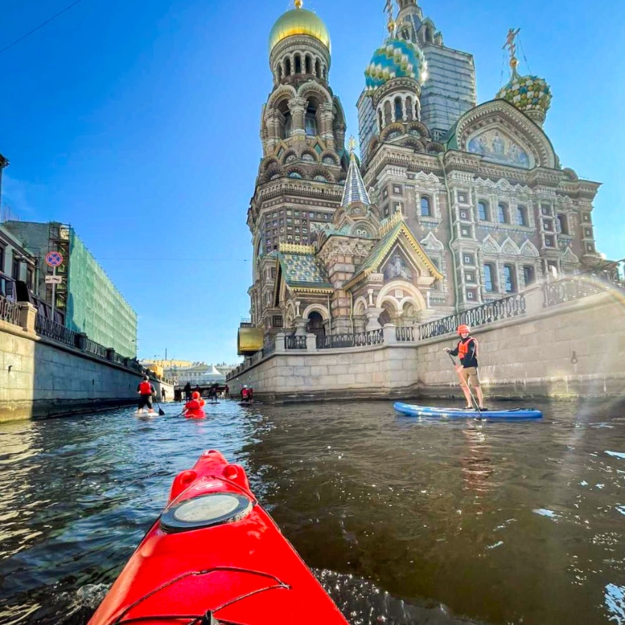 Прогулка на каяках «Новая Голландия и 27 мостов»