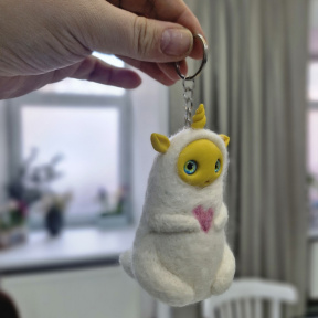 Мастер-класс «Сухое валяние. Игрушка или брелок» для компании