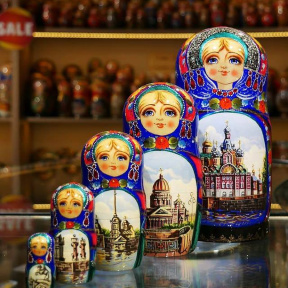 Мастер- класс по росписи матрёшек (4 персоны)