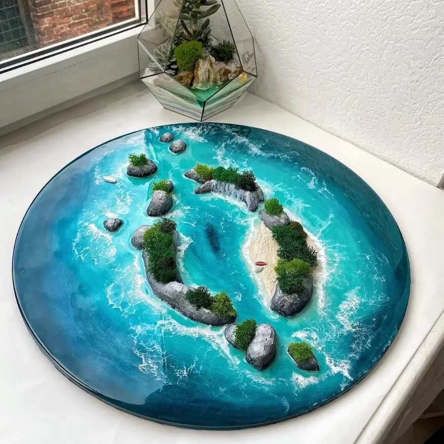 Мастер-класс «Морское панно из Эпоксидной смолы»