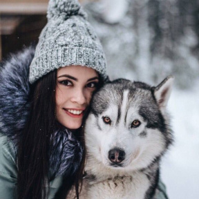 Фотосессия с Хаски