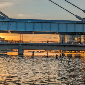 Прогулка на SUP по Балтийской Жемчужине для троих