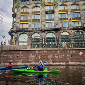 Прогулка на каяках «Новая Голландия и 27 мостов» для двоих