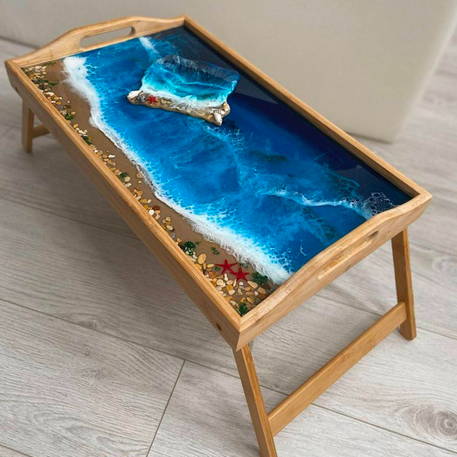 Мастер-класс «Раскладной столик» 50*30 см для двоих