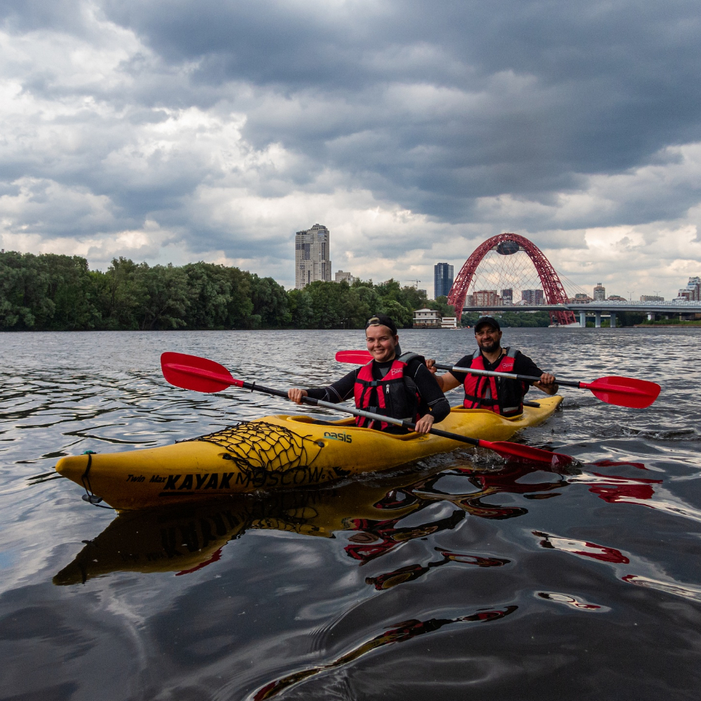 Сплав на каяках «Гребем к мосту Лайт» для двоих