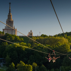 Аттракцион Zipline 