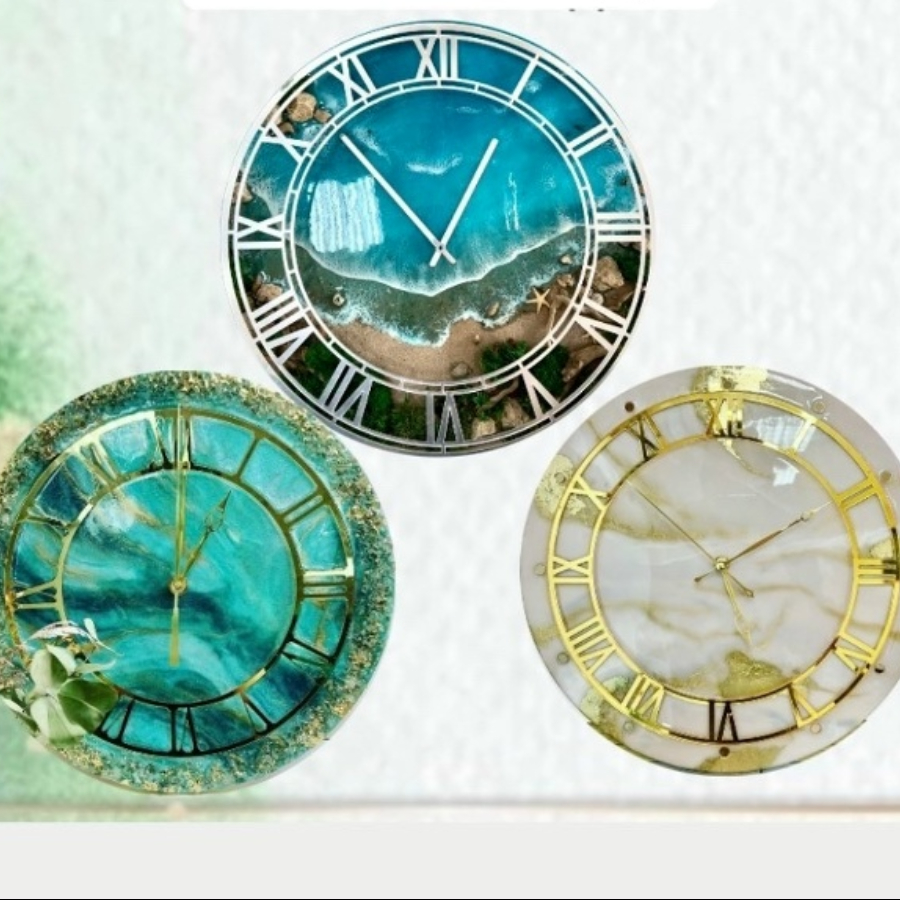 Мастер-класс «Море. Часы» 25 см