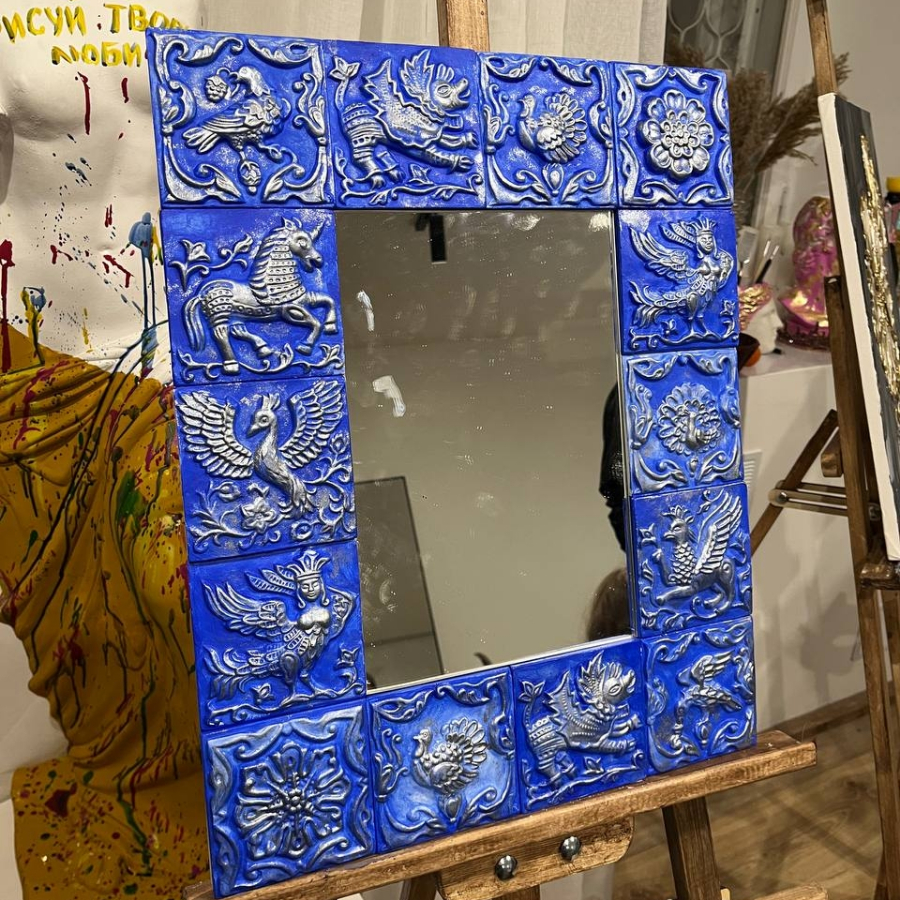 Мастер- класс по декору зеркал (3 персоны)