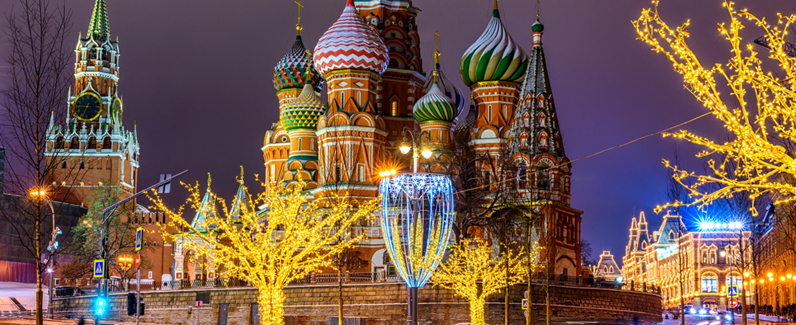 По новогодней Москве на лимузине с шампанским! 