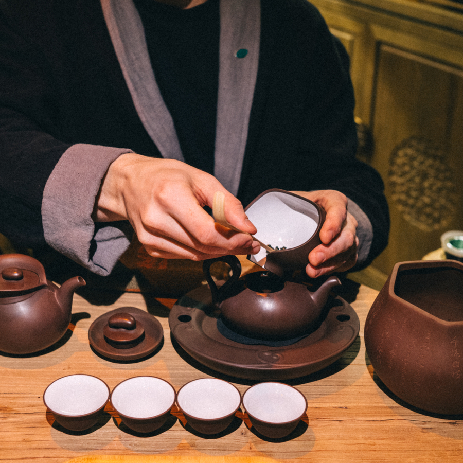 Чайнная церемония "Сяо Ху Фан"