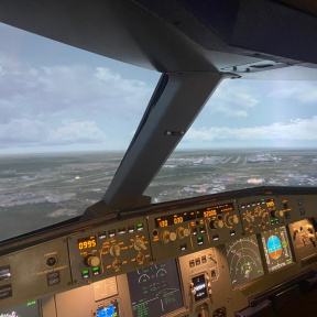 Сеанс на авиатренажере самолёта AIRBUS A320 (1 час)