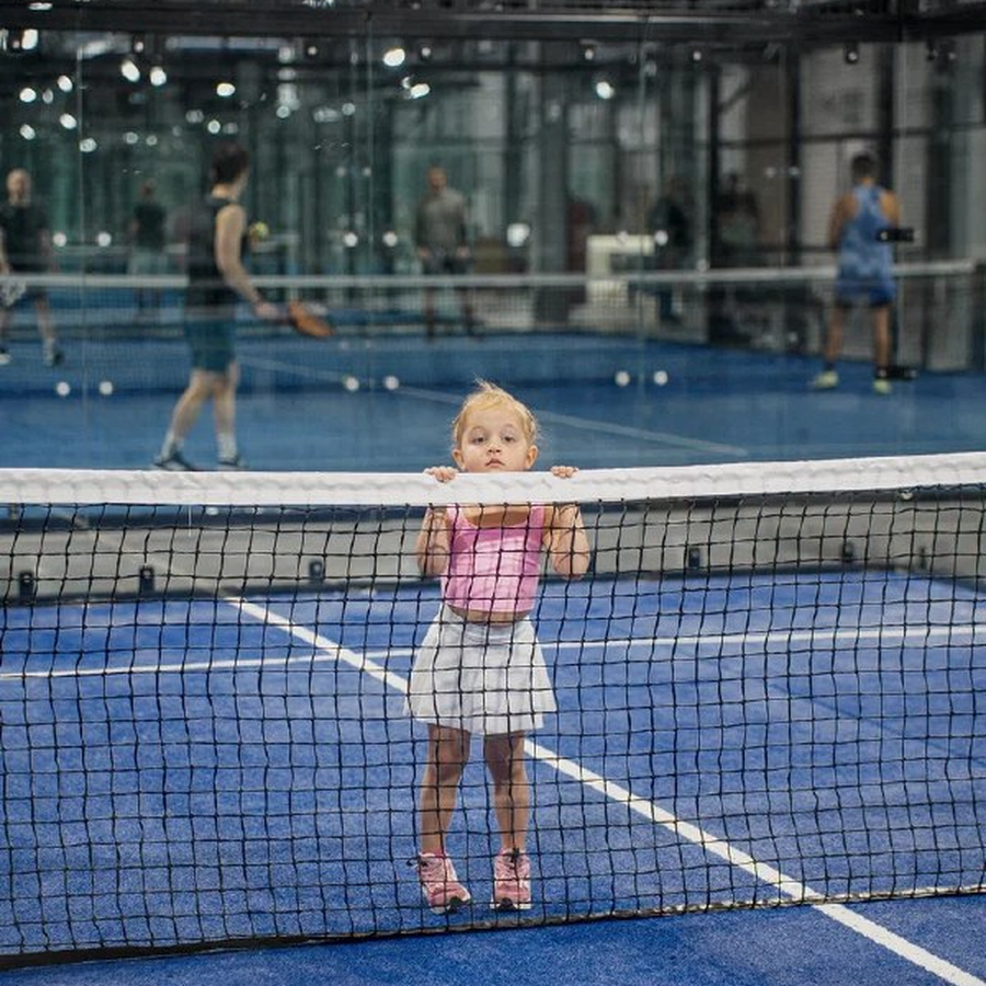 Парная тренировка на  панорамик (2х2) корте