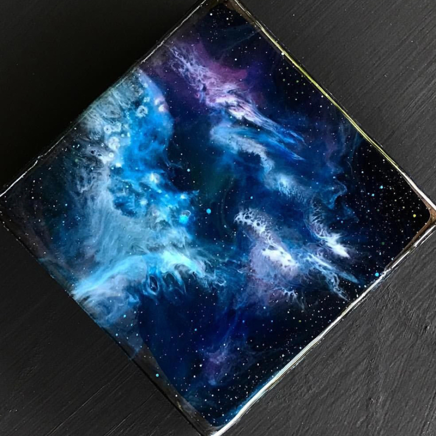 Мастер-класс «Космос» 40*30 см