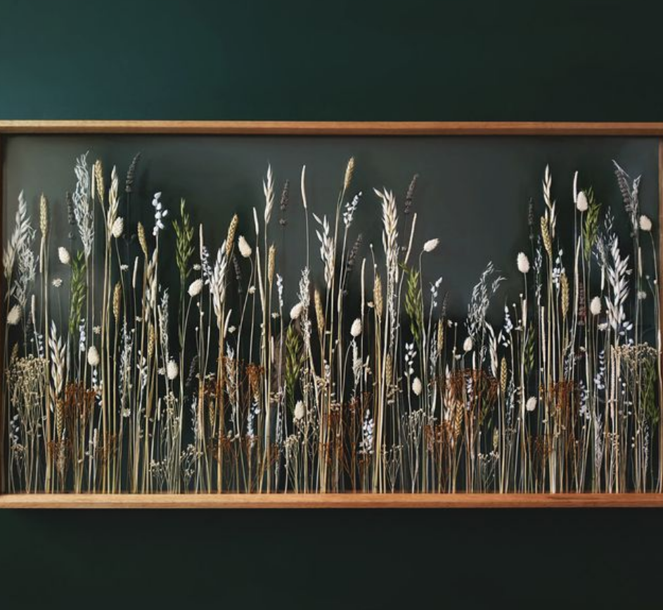 Индивидуальный мастер класс/ свидание по созданию декоративного панно с сухоцветами