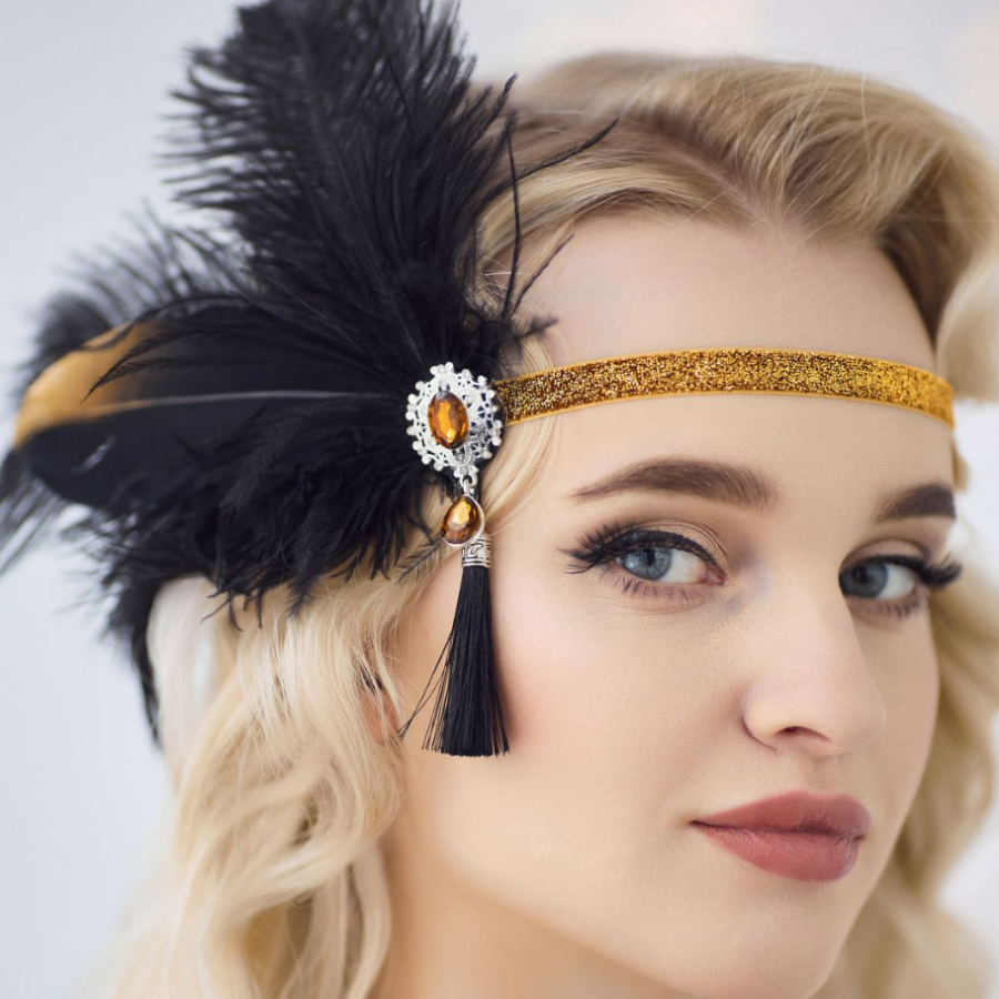 Индивидуальный мастер класс/ свидание по созданию повязки-ободка с перьями