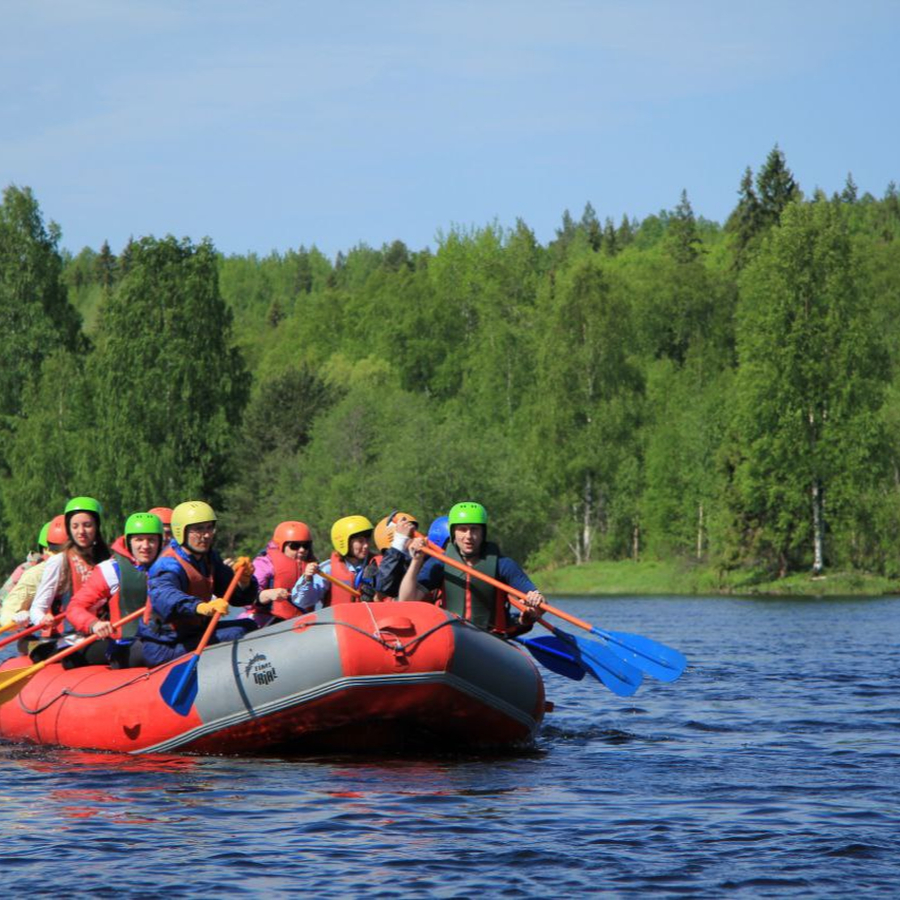 Рафтинг тренировка