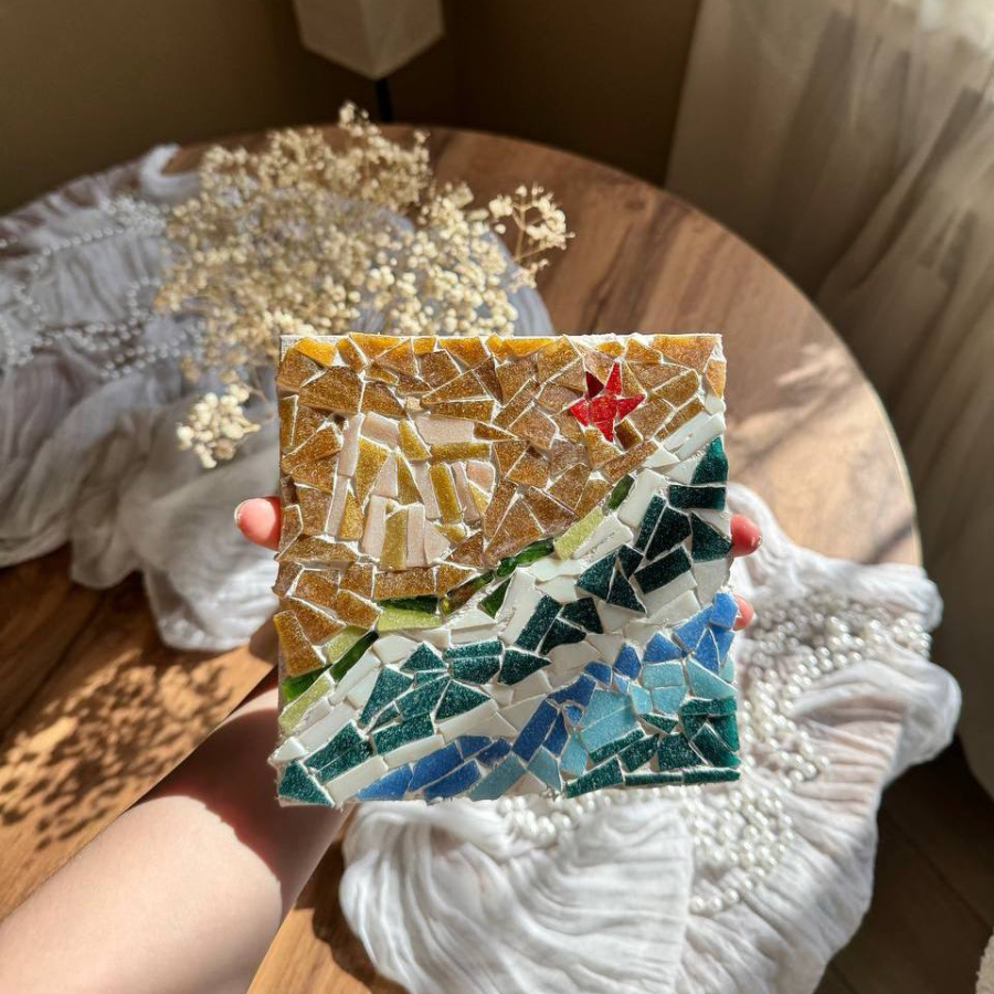 Мастер- класс «Картина-мозаика из смальты» для двоих