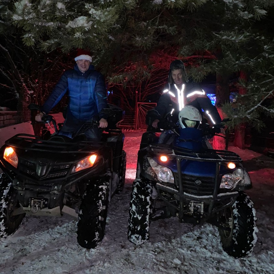 Ночная прогулка на квадроцикле