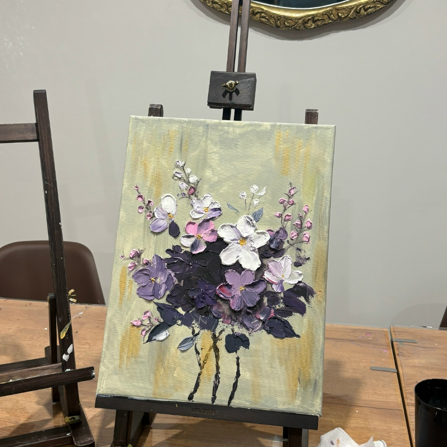 Мастер- класс по рисованию объёмных картин (3 персоны)