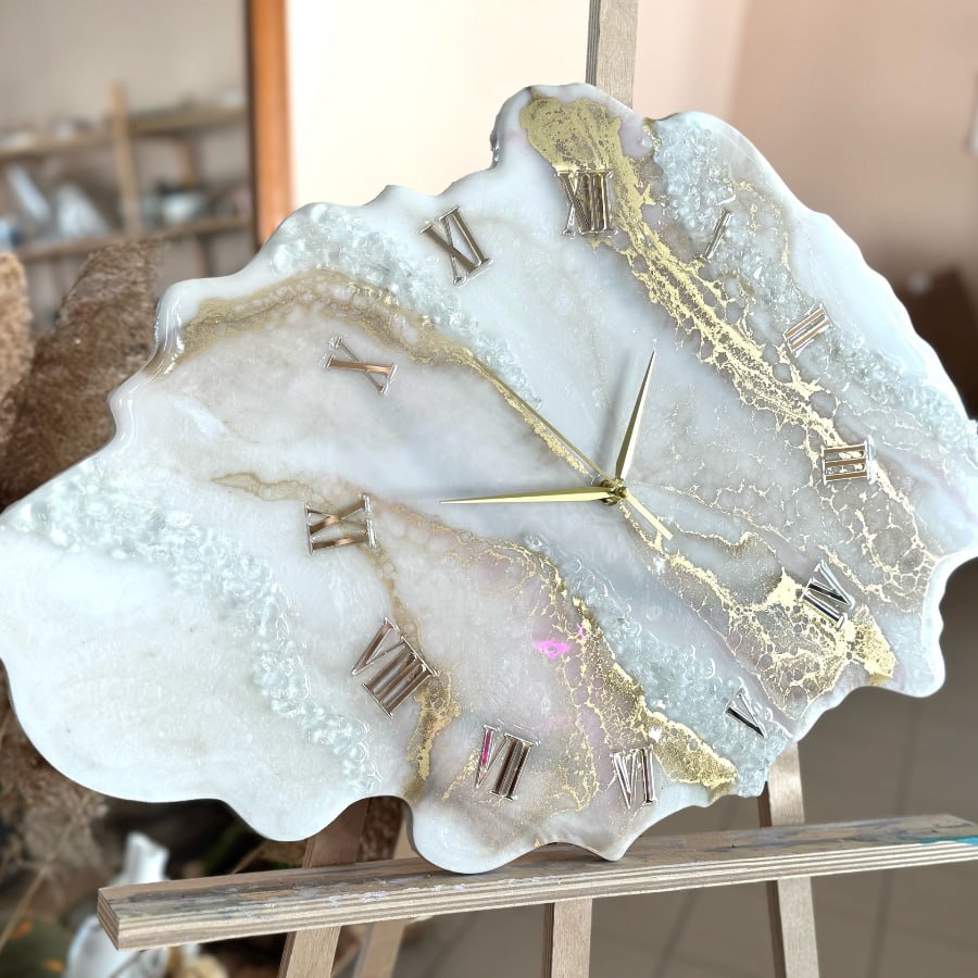 Мастер-класс «Часы Жеода» 38*26 см