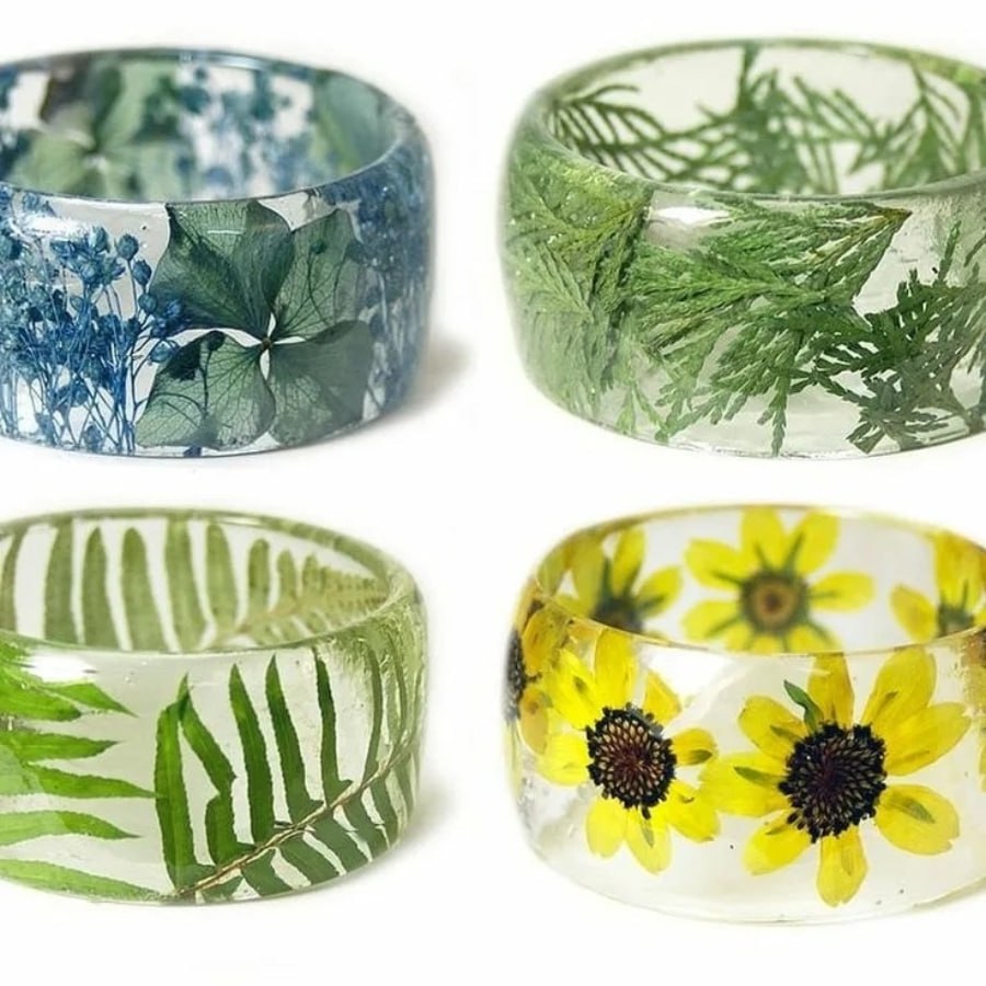 Мастер-класс «Браслет из эпоксидной смолы» (средний размер) для двоих