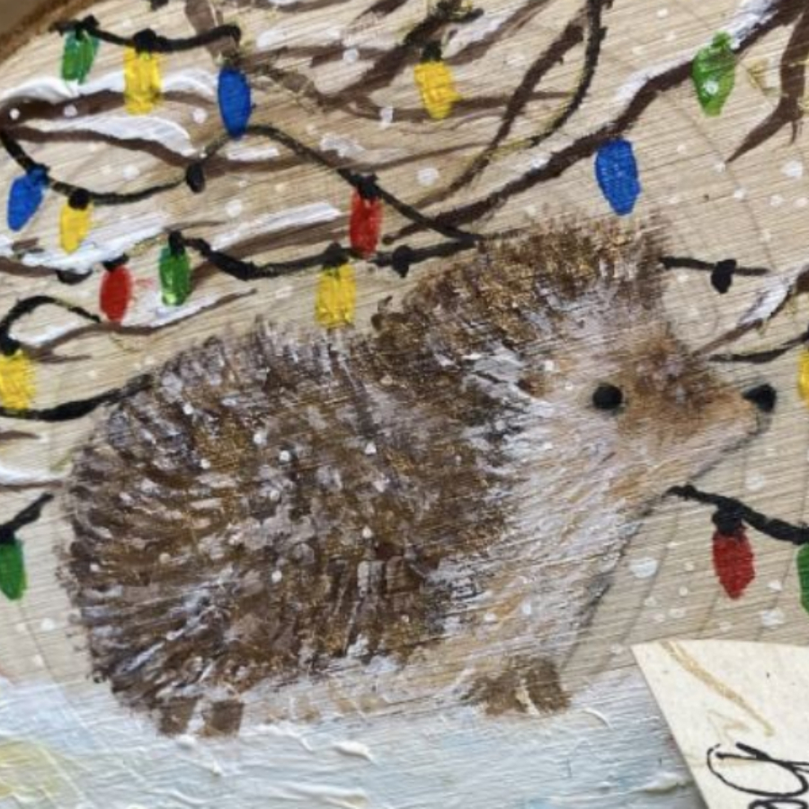 Индивидуальный мастер класс/ свидание по живописи на спиле дерева