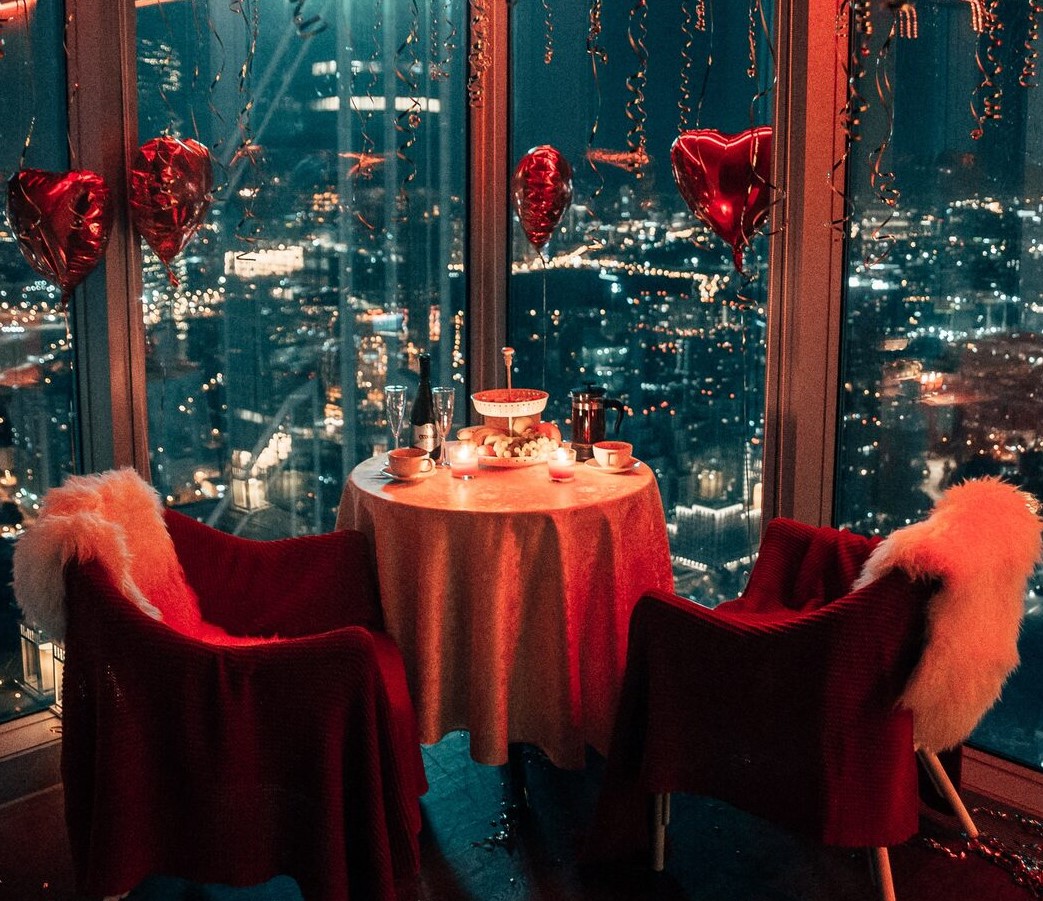 Романтическое свидание в Москва-Сити ( 2 часа) 