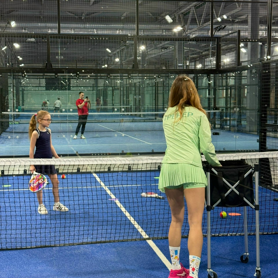 Детская групповая тренировка по паделу