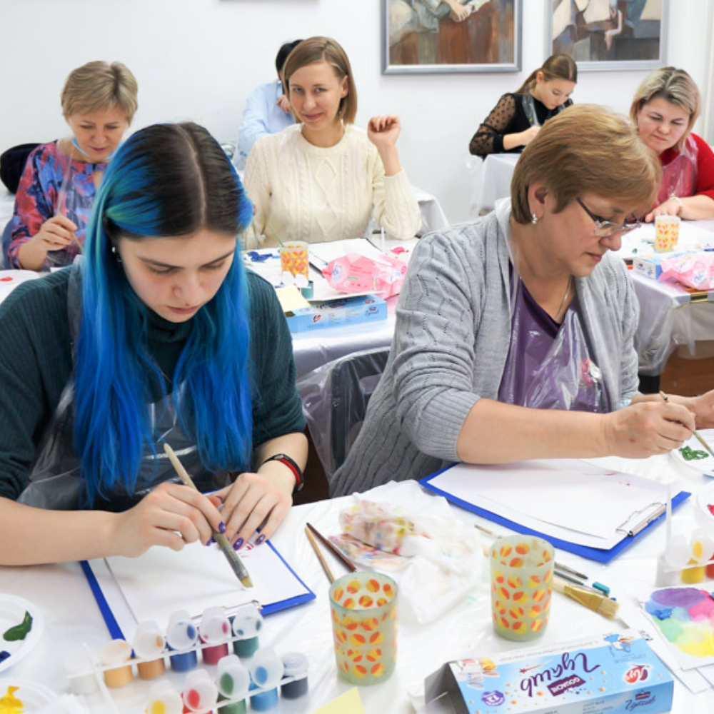 Мастер-класс «Правополушарное рисование»