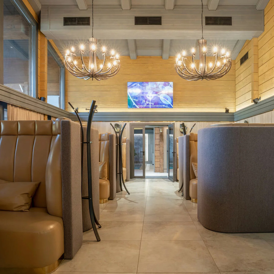 Посещение общественной бани Видной Усадьбы №1