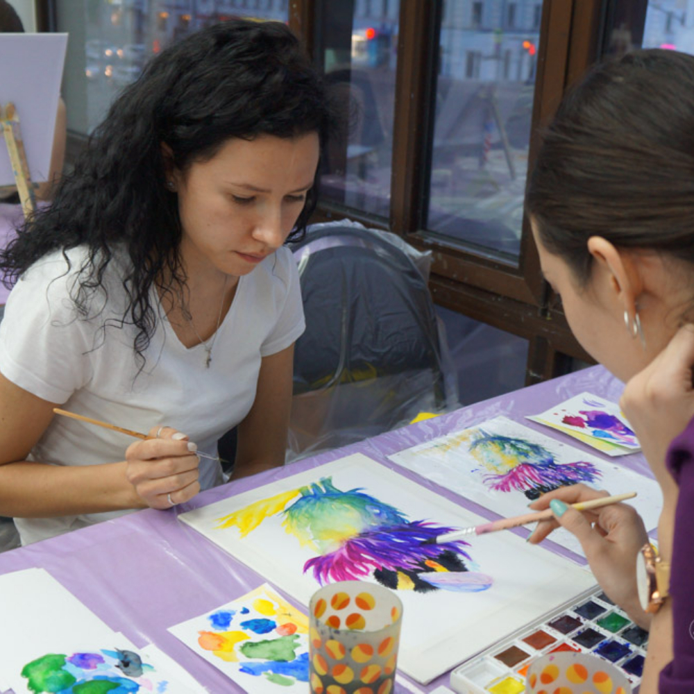 Мастер-класс «Акварель для начинающих»