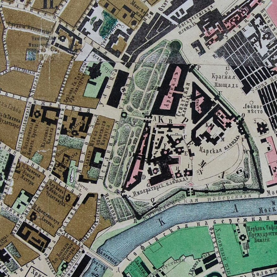 Экскурсия "Портрет Москвы на картах" для семьи