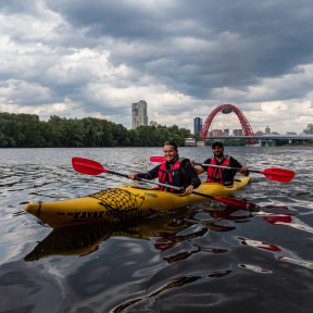 Сплав на каяках «Гребем к мосту Лайт» для двоих