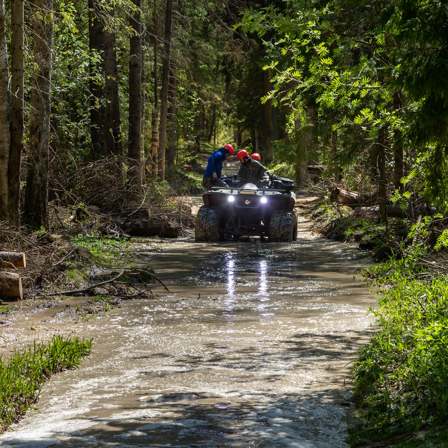 Катание на квадробигфутах (1 час)