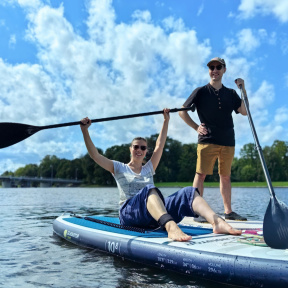 SUP-серфинг для двоих 