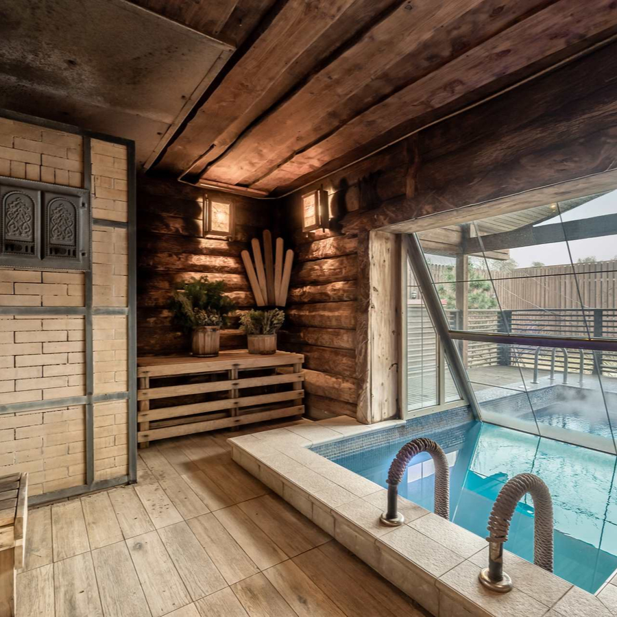 Отдых в коттеджах и банном комплексе Видной Усадьбы №2