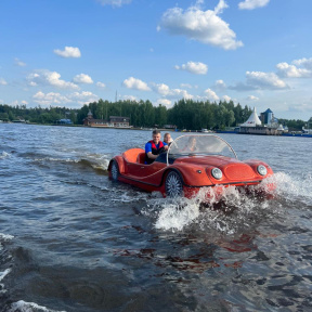 Aquacar - аренда водного кабриолета в Вейкклубе EASYWAKE