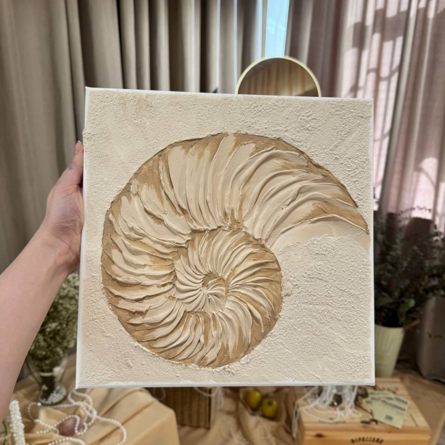 Мастер- класс по созданию интерьерных картин текстурной пастой (для двоих)