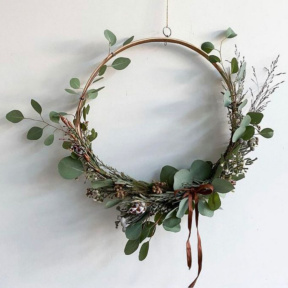 Индивидуальный мастер класс/ свидание по изготовлению декоративных венков для дома