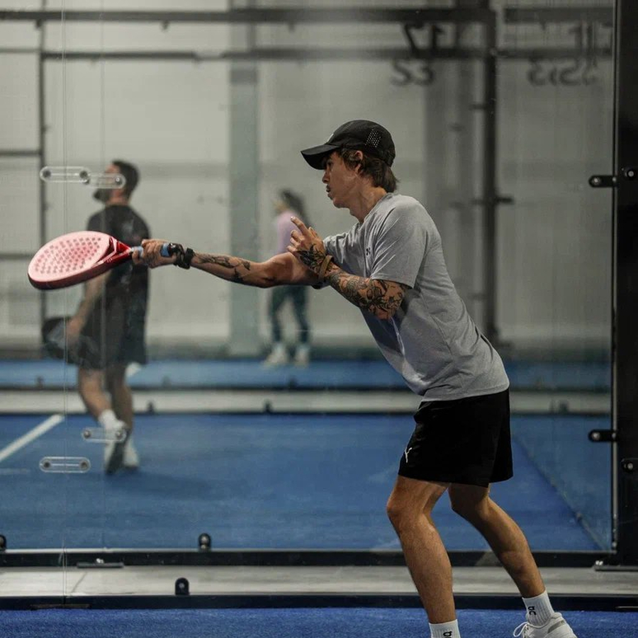 Парная тренировка на сингл корте