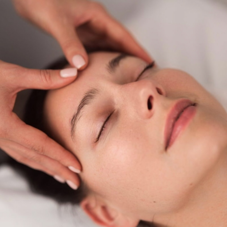 Векторный массаж лица