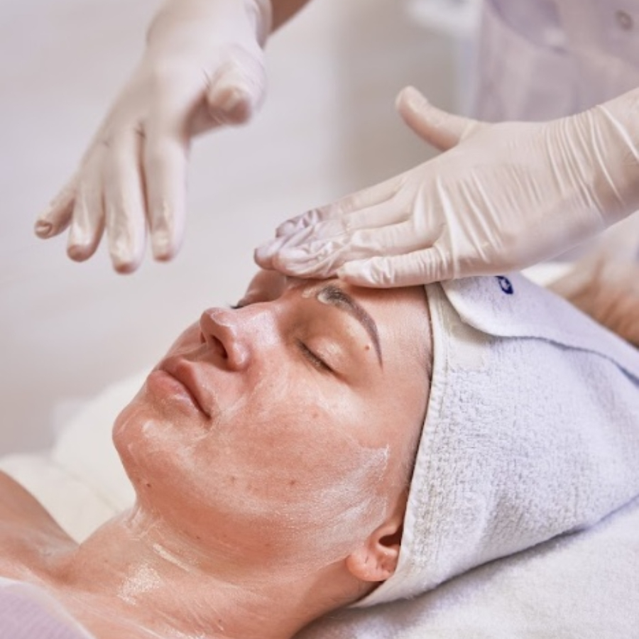 Процедура "Массаж головы и лица" 