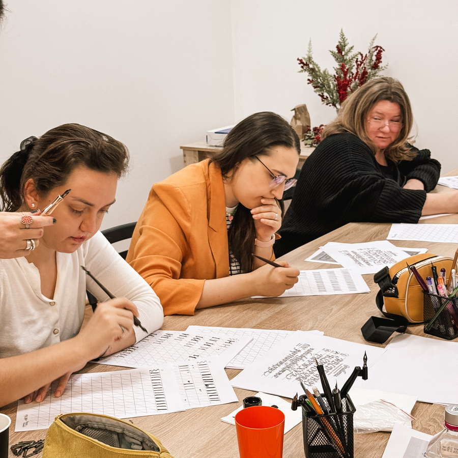 Мастер-класс по каллиграфии для новичков