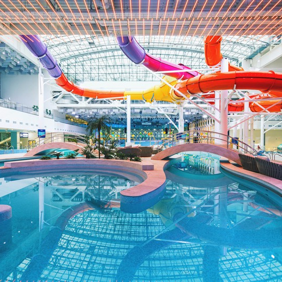 День в аквакомплексе «Лужники»