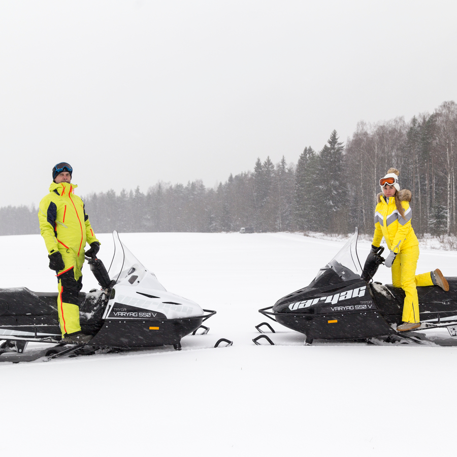Катание на снегоходе Снежик Лайт